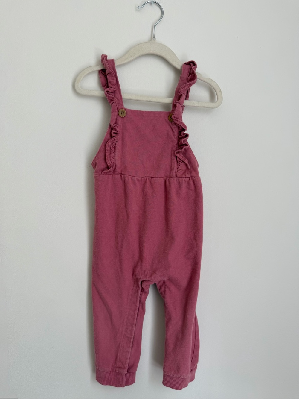 Carter’s Ruffle Strap Overalls (Size 18m)
